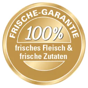 Siegel: 100 % frische Zutaten